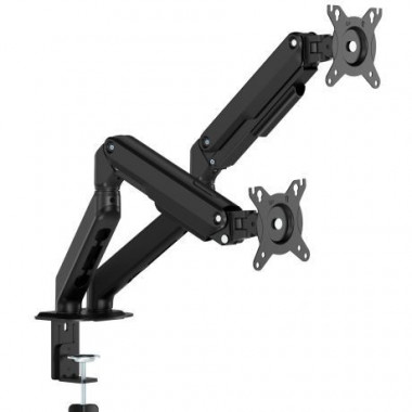 SOPORTE BRAZO MESA MONITOR EWENT ARTICULADO DOBLE MONITOR