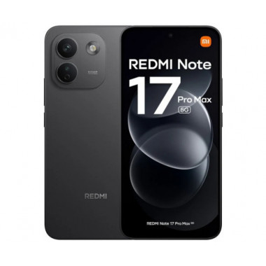 TELEFONO SMARTPHONE XIAOMI REDMI NOTE 17 PRO MAX NEGRO 5G
