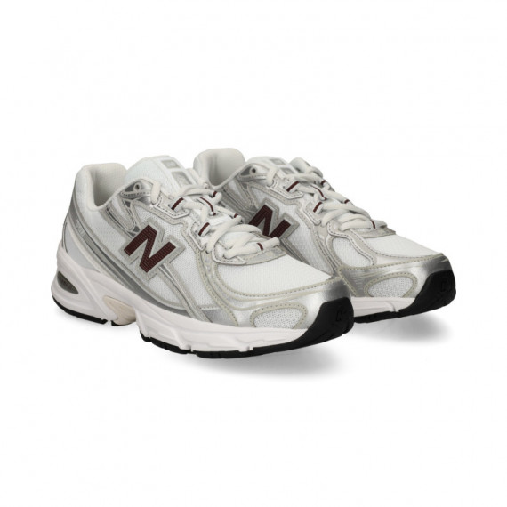 DEPORTIVO MICRO MALLA GRIS+BLANCO