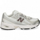 DEPORTIVO MICRO MALLA GRIS+BLANCO