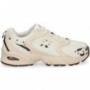 N+VIVOS LEOPARDO NOBUCK+MALLA BLANCO