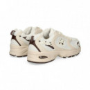 N+VIVOS LEOPARDO NOBUCK+MALLA BLANCO