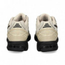 DEPORTIVO PIEL+MALLA NEGRO+BLANCO