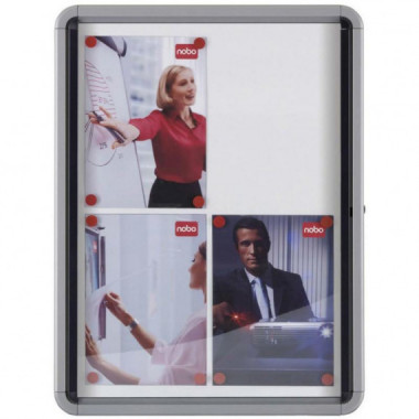 Vitrina Interior Magn&eacute;tica con Puerta Corredera 47x64 cm