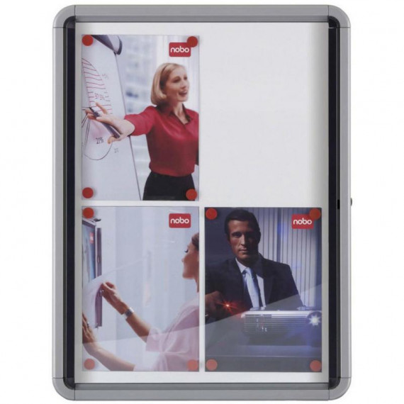 Vitrina Interior Magnética con Puerta Corredera 47x64 cm