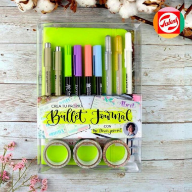 Set de Dibujo para Bullet Journal Verde