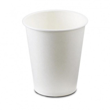 Vaso Blanco de Cart&oacute;n 220 cc 50 Unidades