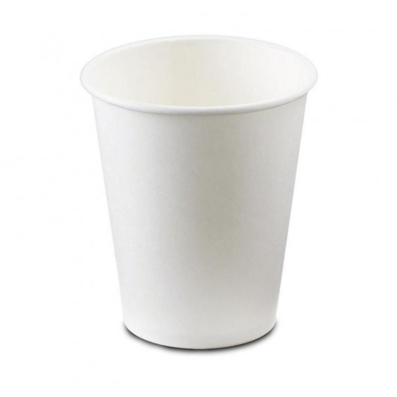 Vaso Blanco de Cartón 220 cc 50 Unidades