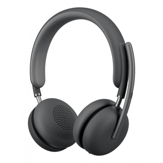 Auriculares con Micrófono Logitech Zone Wireless 2 Negro (981-001436)