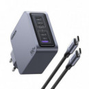 Cargador Ugreen Nexode Pro 160W GaN 3xUSB-C + USB-A (25877)