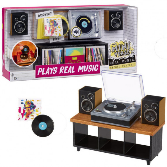 Capsula sorpresa Real Music Record Players Miniverse
