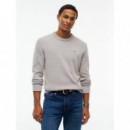 Tjm Slim Ess Sweater Ext Limestone Dust  TOMMY JEANS