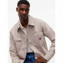 ESSENTIAL OVERSHIRT LIMESTONE DUST
