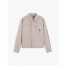 ESSENTIAL OVERSHIRT LIMESTONE DUST