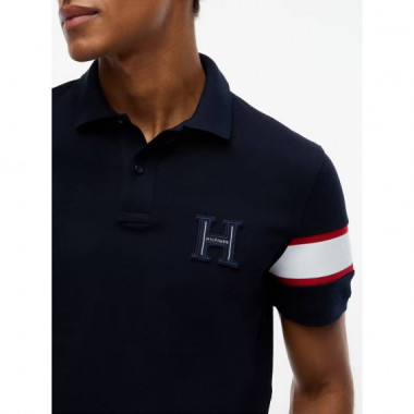 Rwb Capsule Reg Polo Navy Blue  TOMMY HILFIGER