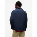 PACKABLE LW SHIRT JACKET NAVY BLUE