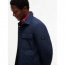 PACKABLE LW SHIRT JACKET NAVY BLUE