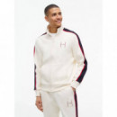 Rwb Pique H Bagde Reg Zt Ivory Petal  TOMMY HILFIGER