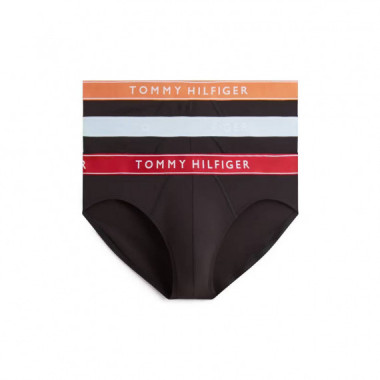 3P Brief Wb B//autn Orange/medium Red/sk  TOMMY HILFIGER