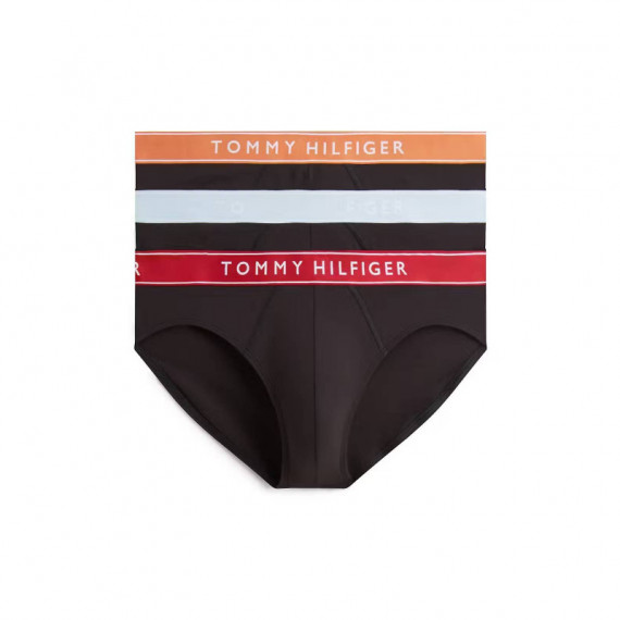 3P Brief Wb B//autn Orange/medium Red/sk  TOMMY HILFIGER