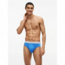 3P Brief Opulent Blue/burgundy/blue Spel  TOMMY HILFIGER