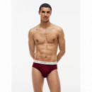 3P Brief Opulent Blue/burgundy/blue Spel  TOMMY HILFIGER