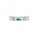 PULSERA STENCIL PLATEADA