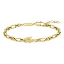 Pulsera Arthor Dorada  LACOSTE