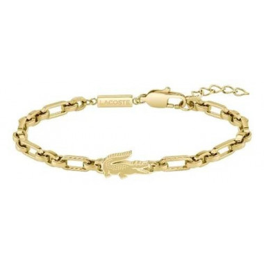Pulsera Arthor Dorada  LACOSTE