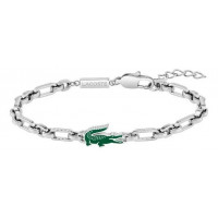 Pulsera Arthor Plateada  LACOSTE