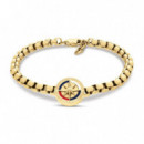 PULSERA COMPASS DORADA