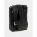 GUESS Bandolera Monaco Negra Hmmose P6159-BLA