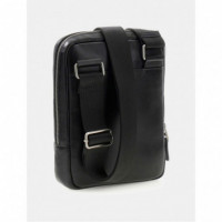 GUESS Bandolera Monaco Negra Hmmose P6159-BLA