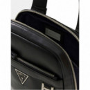 GUESS Bandolera Monaco Negra Hmmose P6159-BLA