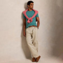 Camiseta de Punto Custom Slim Fit  RALPH LAUREN