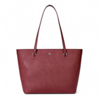 Bolso tote Karly mediano de piel cruzada