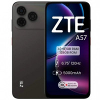 ZTE Smartphone Blade A57 6,75 4GB 128GB Negro  4  (+8)GB /  128GB