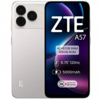 ZTE Smartphone Blade A57 6,75 4GB 128GB Plata  4  (+8)GB /  128GB
