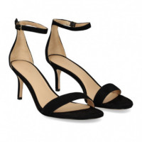 Sandalia Gilda ante Negro  LAUREN RALPH LAUREN