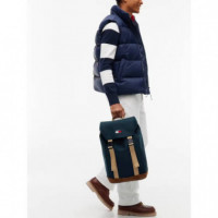 Tjm Colorblock Utility Backpack Dark Blu  TOMMY HILFIGER