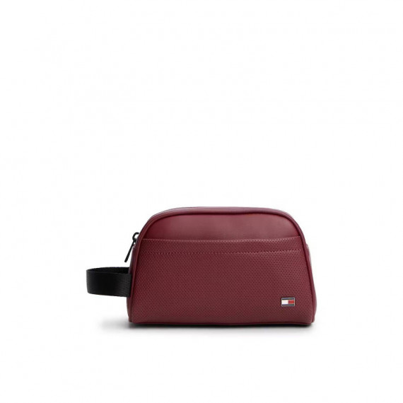 Th Foundation Washbag Red Wine  TOMMY HILFIGER