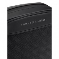 Th Modern Monogram Mini Reporter Black  TOMMY HILFIGER