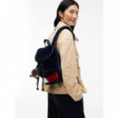 Tjw Archive Fur Backpack Corporate Fur  TOMMY HILFIGER