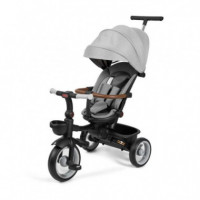 Triciclo Evolutivo Plegable Pedalin Gris