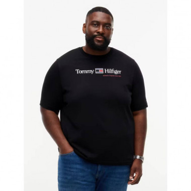 BT-BRAND LOVE RWB GRAPHIC TEE-B BLACK