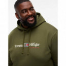 BT-RWB GRAPHIC FLEECE HOODIE-B HUNTSMAN