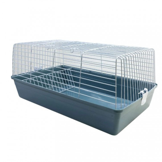 ICA Roedor Jaula Bony Blanco y Azul S 60X36X32 Cm