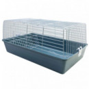 ICA Roedor Jaula Bony Blanco y Azul M 69X45X36 Cm