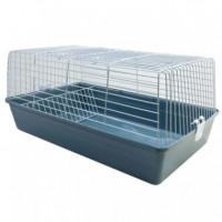 ICA Roedor Jaula Bony Blanco y Azul M 69X45X36 Cm