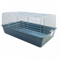 ICA Roedor Jaula Bony Blanco y Azul L 85X49X38 Cm